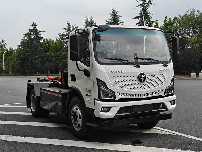 NYX5120ZXXBBEV型純電動(dòng)車(chē)廂可卸式垃圾車(chē)圖片