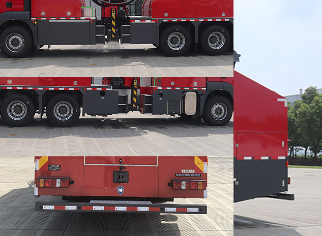 上格牌SGX5280TXFBP600/YDXZ泵浦消防車公告圖片