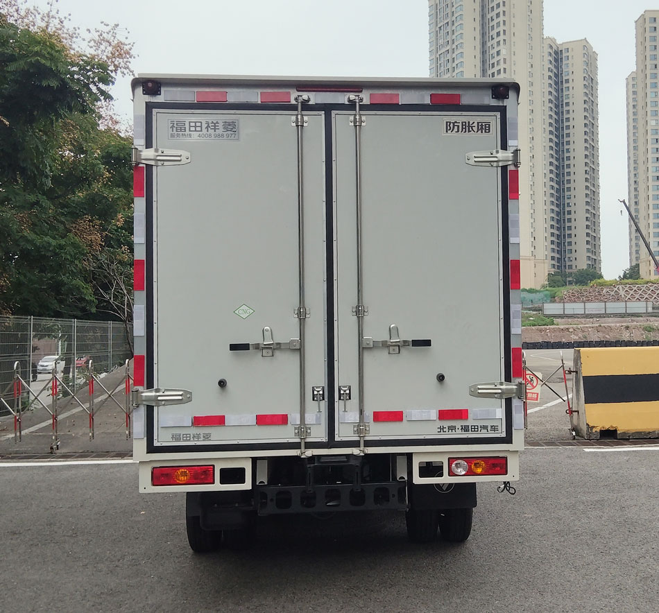 福田牌BJ5030XXY4AC7-01廂式貨車公告圖片