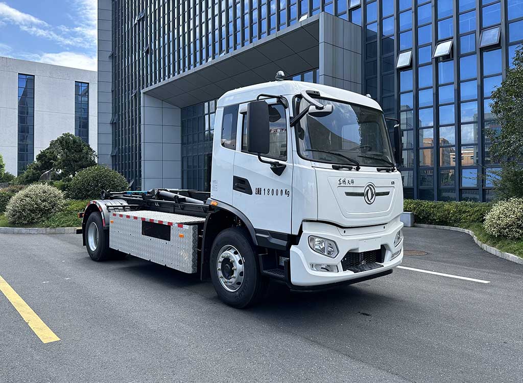 ZQZ5181ZXXBEVD型純電動車廂可卸式垃圾車圖片