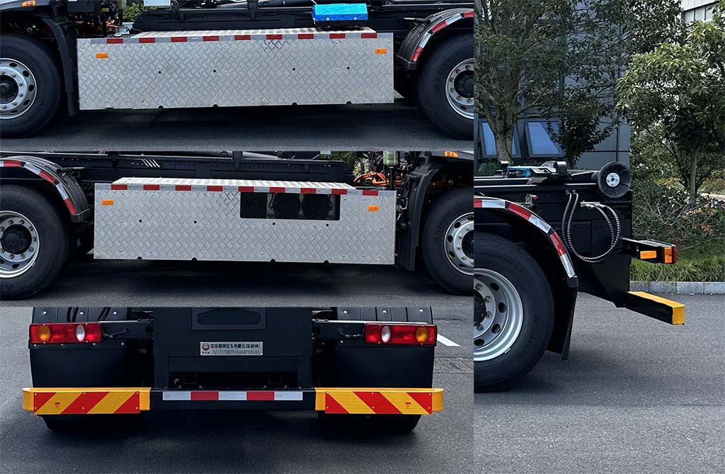 中汽牌ZQZ5181ZXXBEVD純電動車廂可卸式垃圾車公告圖片