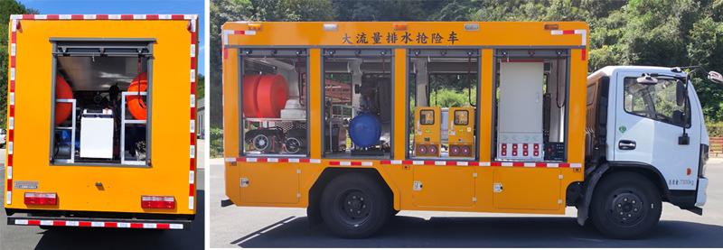 專致牌YZZ5070TPS6BW大流量排水搶險(xiǎn)車公告圖片