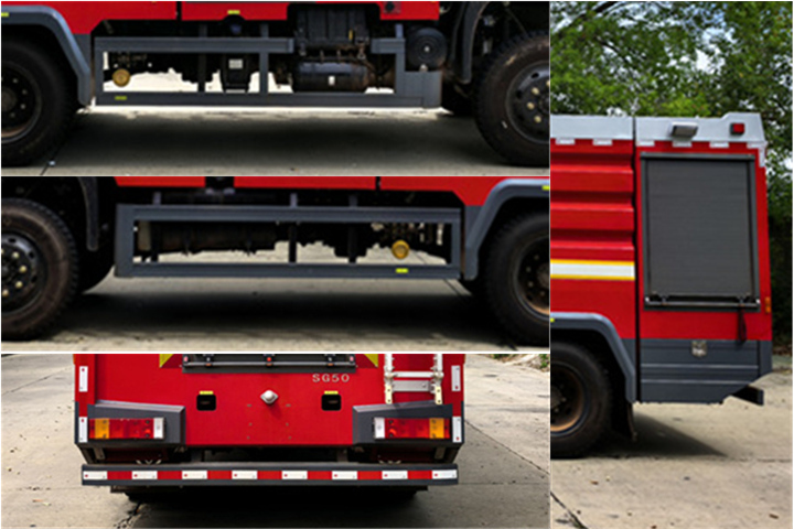 先行科技牌XXP5130GXFSG50/D6水罐消防車公告圖片