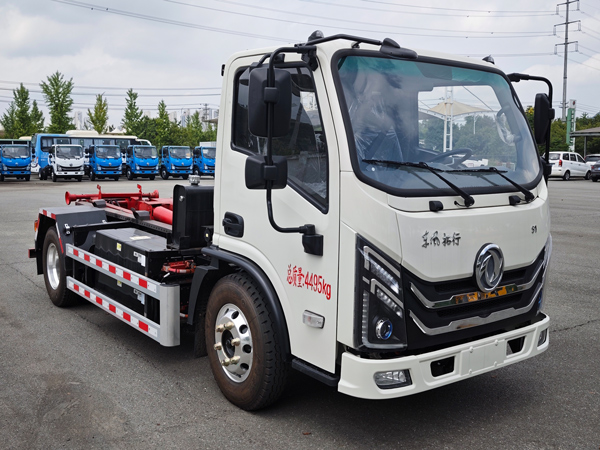 CLW5040ZXXBEVASK型純電動車廂可卸式垃圾車圖片