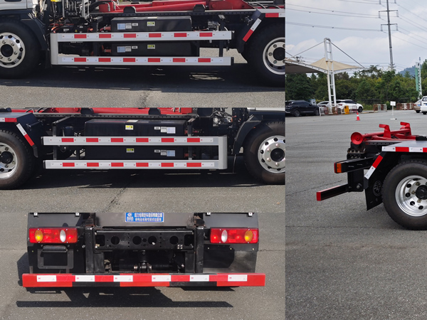 程力威牌CLW5040ZXXBEVASK純電動車廂可卸式垃圾車公告圖片