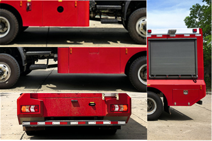 先行科技牌XXP5100GXFSG35/S6水罐消防車公告圖片