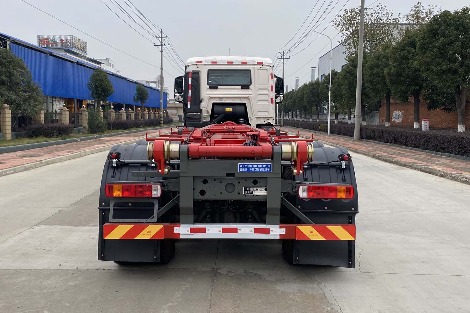 昱曦牌CHN5310ZXXZZ6車廂可卸式垃圾車公告圖片