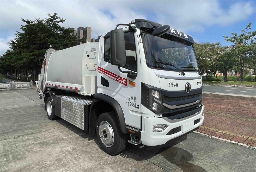 EQ5122ZYSSBEV型純電動(dòng)壓縮式垃圾車圖片