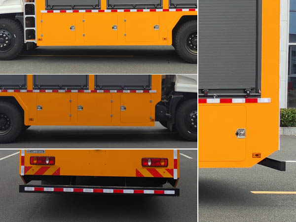 專致牌YZZ5120TPS6BW大流量排水搶險(xiǎn)車公告圖片