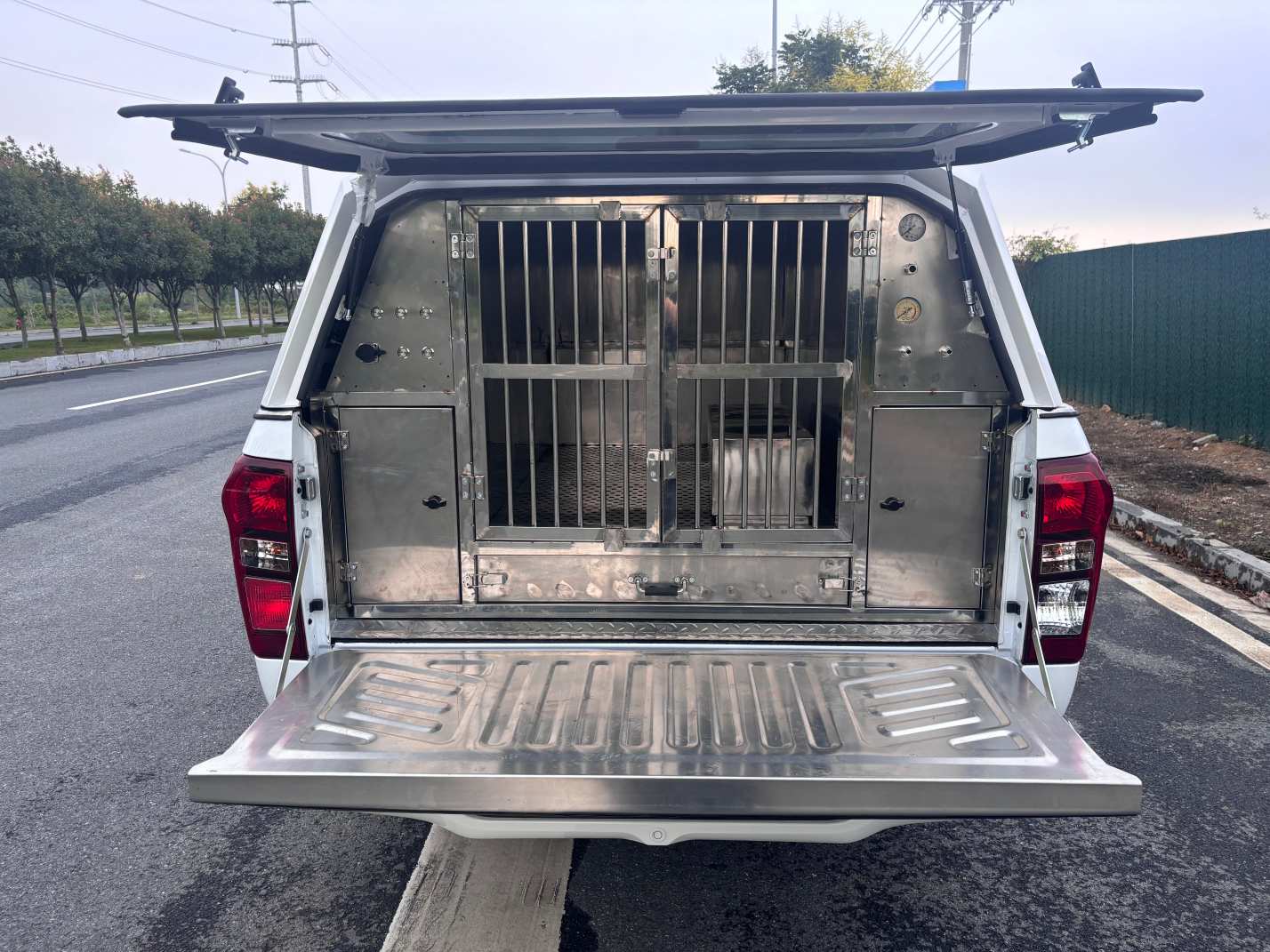 天力馬牌TPS5030XJQG6警犬運(yùn)輸車公告圖片