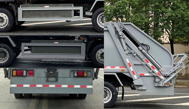 斯太隆牌HZH5140ZYSCDBEVLH純電動壓縮式垃圾車公告圖片