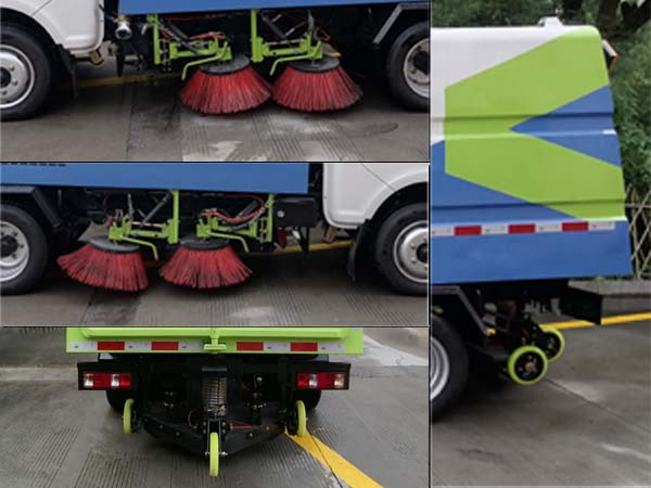 寶裕牌ZBJ5040TSLBEV純電動(dòng)掃路車公告圖片