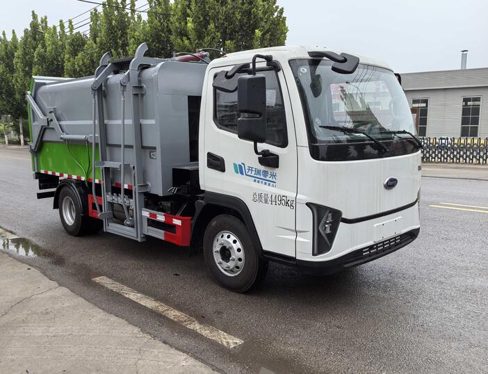 TYW5040ZZZSQRBEV型純電動自裝卸式垃圾車圖片