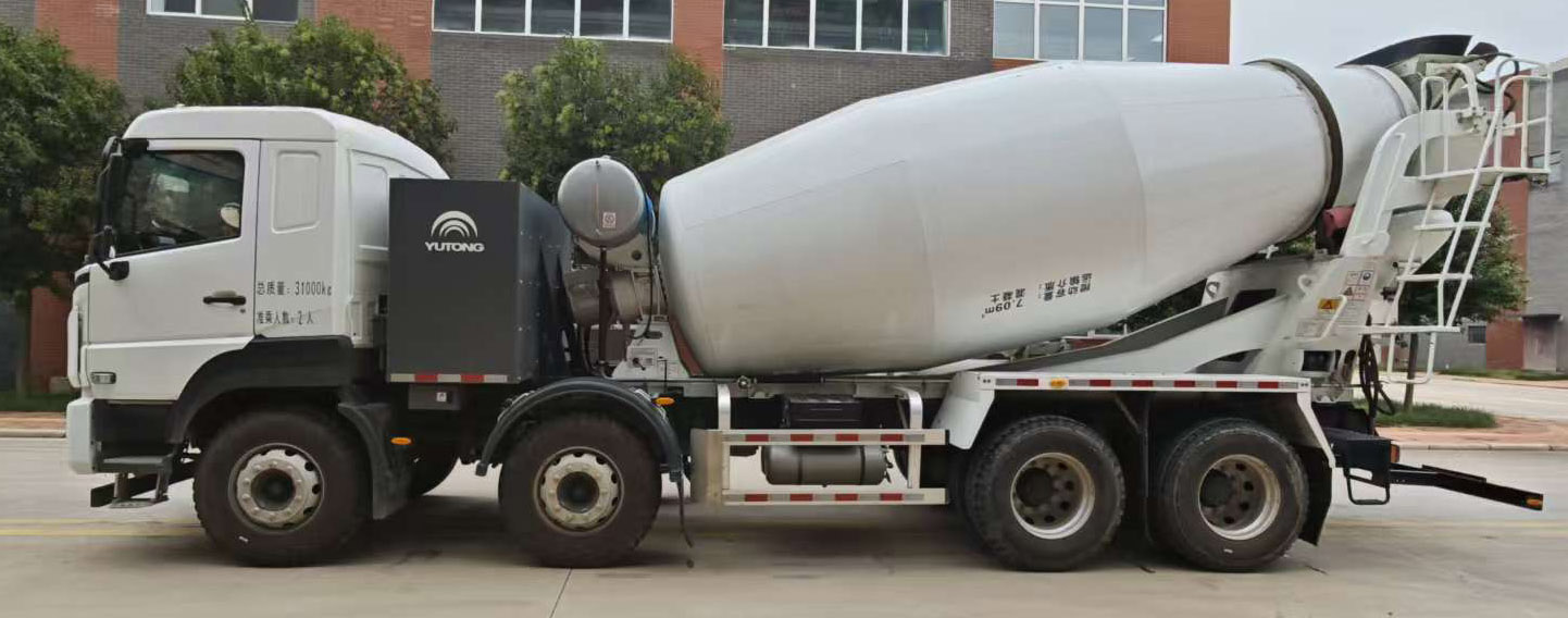 宇通牌ZKH5312GJBP6BEV10K純電動混凝土攪拌運輸車公告圖片