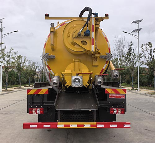 虹宇牌HYS5185GQWS6清洗吸污車(chē)公告圖片