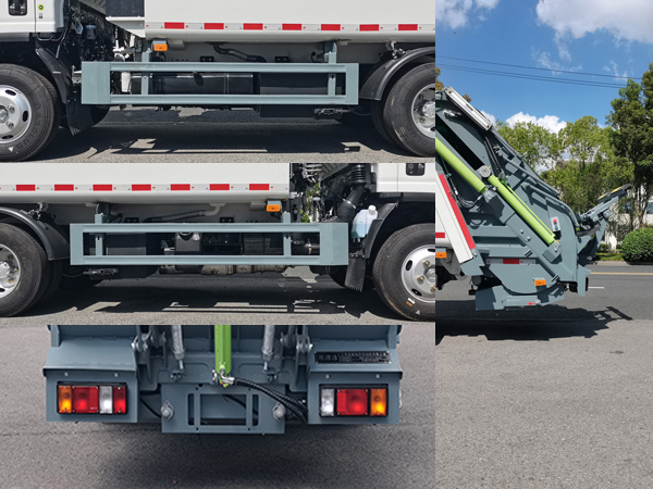 耶律潔牌SWT5072ZYSQL6壓縮式垃圾車公告圖片