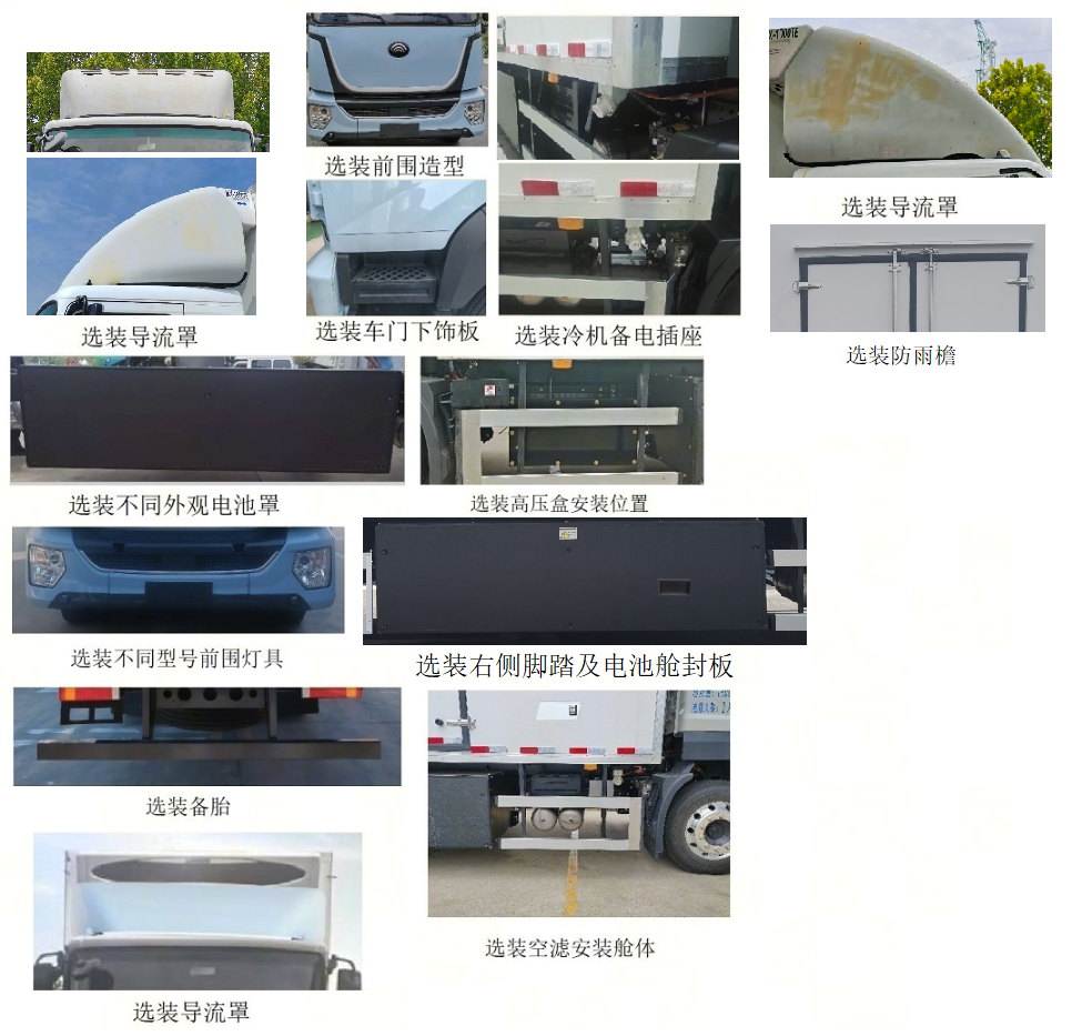 宇通牌ZKH5180XLCP1BEV1K純電動(dòng)冷藏車公告圖片