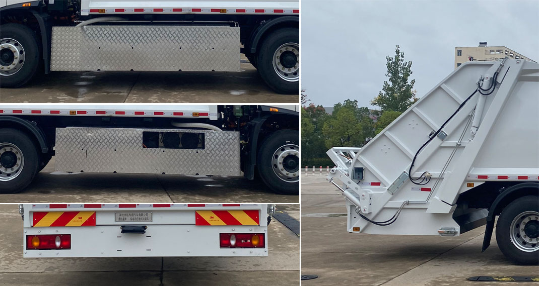 永航星牌YHA5180ZYSDBEV純電動壓縮式垃圾車公告圖片