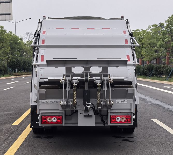 福田牌BJ5104ZYSEV-H1純電動(dòng)壓縮式垃圾車公告圖片