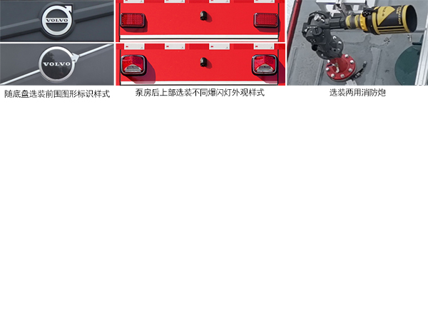 金盛盾牌JDX5280GXFPM120/VL6泡沫消防車(chē)公告圖片