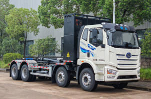 TEG5310ZXXAJFBEV1换电式纯电动车厢可卸式垃圾车图片