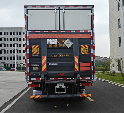 百捷牌QYY5180XDQDF6毒性氣體廂式運輸車公告圖片