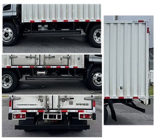 中國中車牌TEG5040XXYABEV3純電動廂式貨車公告圖片