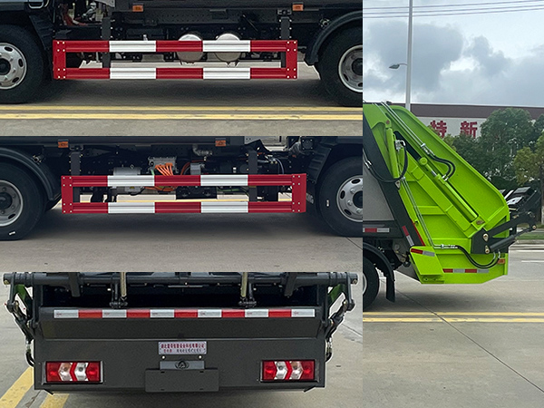 楚帝牌DCD5070ZYSXBEV純電動(dòng)壓縮式垃圾車(chē)公告圖片