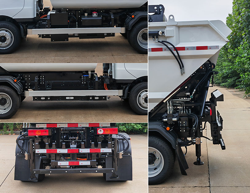 中科尚昇牌ZKS5041ZZZTEV純電動(dòng)自裝卸式垃圾車公告圖片