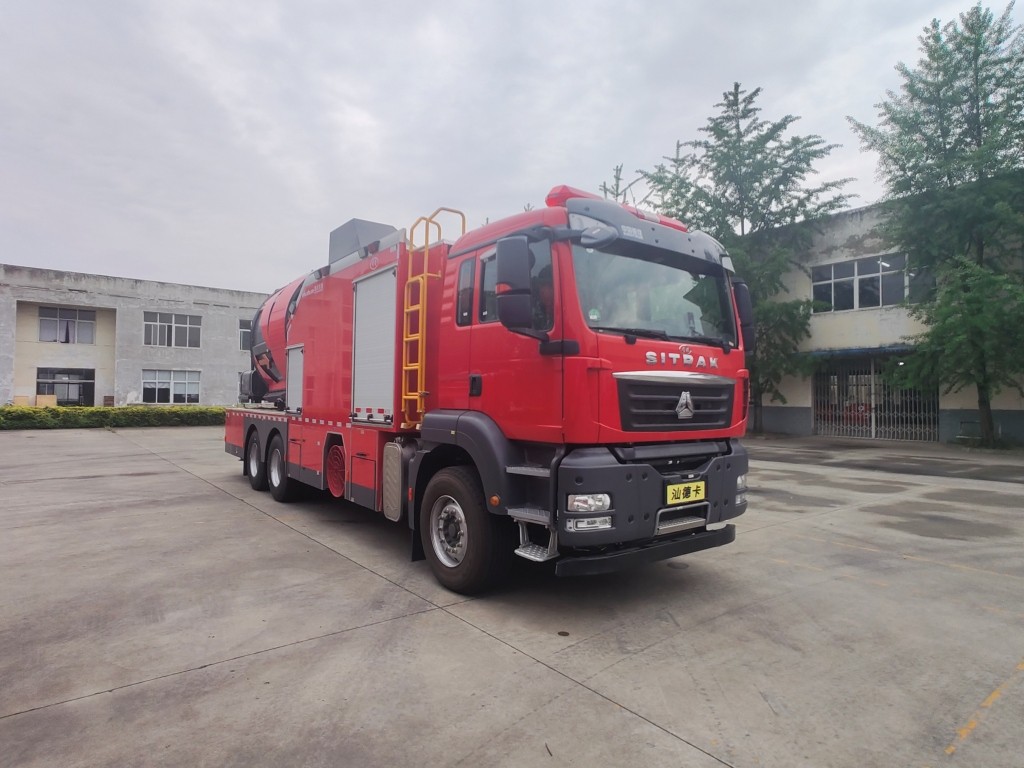 川消牌SXF5212TXFPY140/SD排煙消防車(chē)