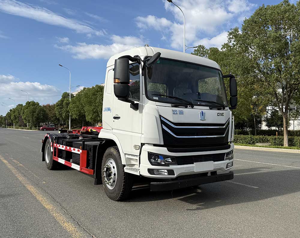 CHN5180ZXXBEV型純電動車廂可卸式垃圾車圖片