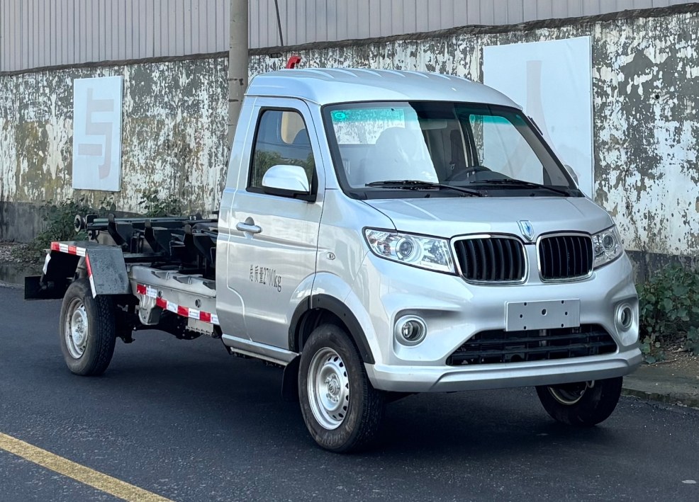 SGW5030ZXXBEVJK型純電動(dòng)車(chē)廂可卸式垃圾車(chē)圖片