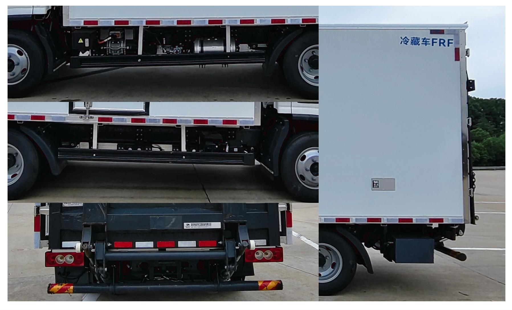 帕菲特牌PFT5041XLCBEV純電動冷藏車公告圖片