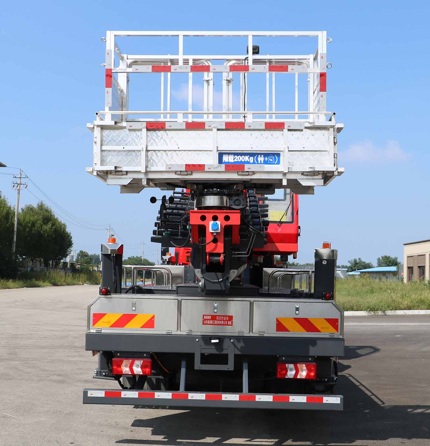 福潤康牌FRK5180JGKHF6高空作業(yè)車公告圖片