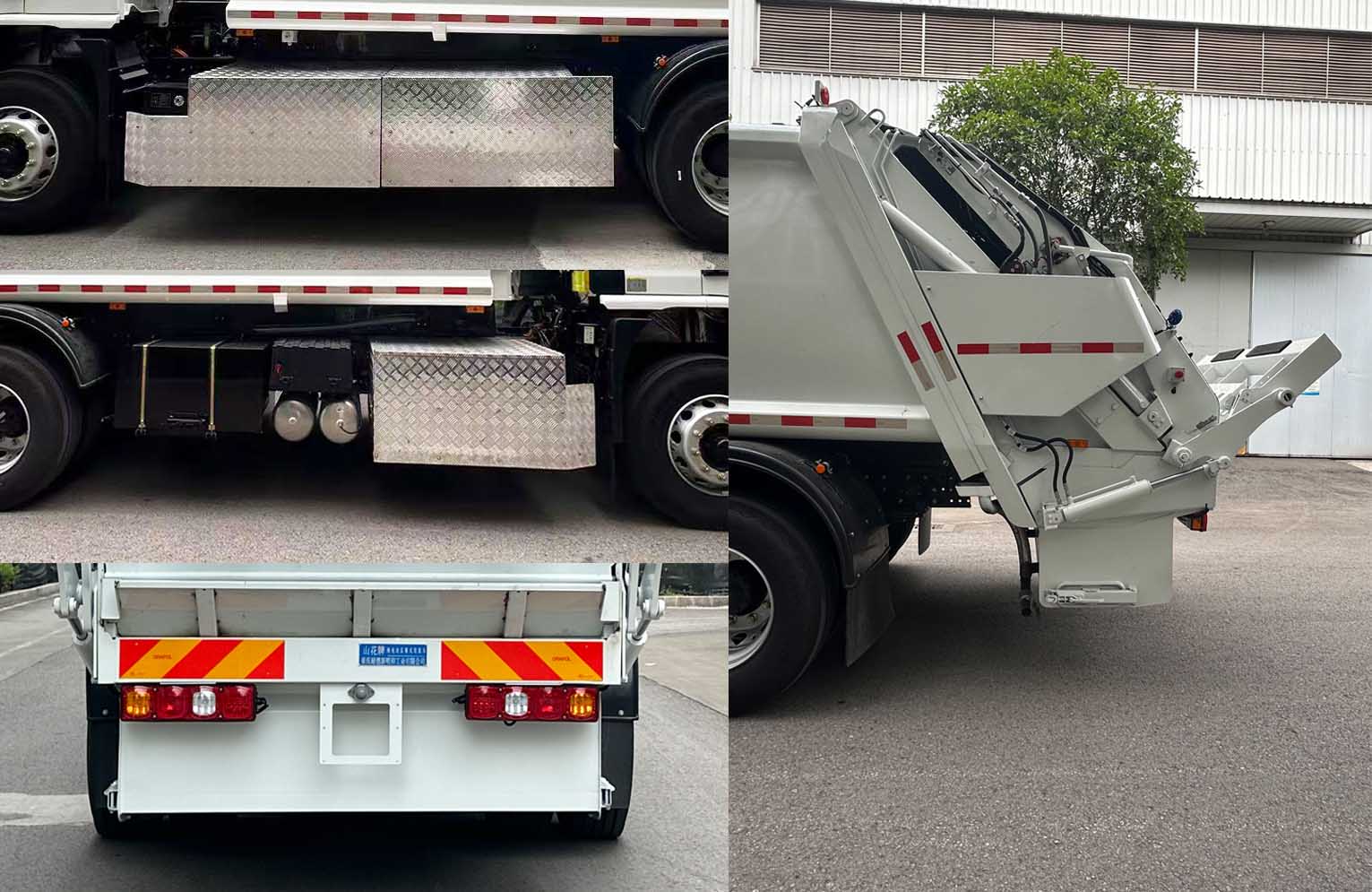 山花牌JHA5189ZYSSXBBEV純電動壓縮式垃圾車公告圖片