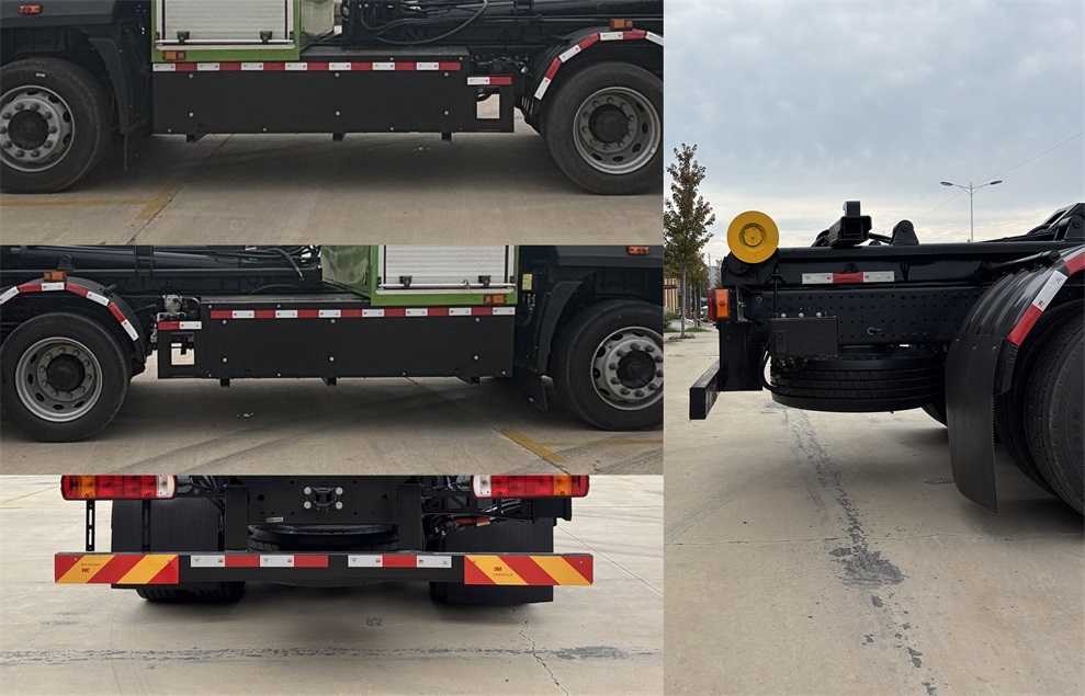 祥農(nóng)達(dá)牌SGW5250ZXXBEVBJ純電動車廂可卸式垃圾車公告圖片