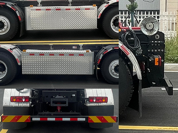 楚帝牌DCD5320ZXXEQDBEV純電動車廂可卸式垃圾車公告圖片