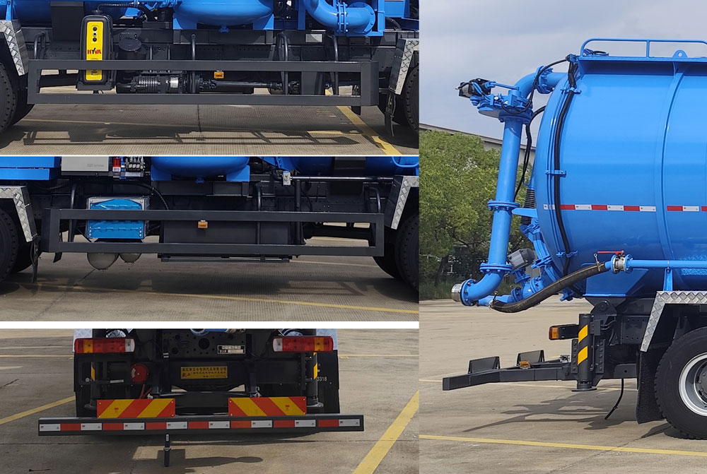 武工牌WGG5311GXYBEV換電式純電動吸引壓送車公告圖片