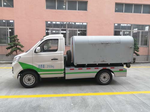 寶裕牌ZBJ5032ZXXBEV純電動(dòng)車廂可卸式垃圾車公告圖片