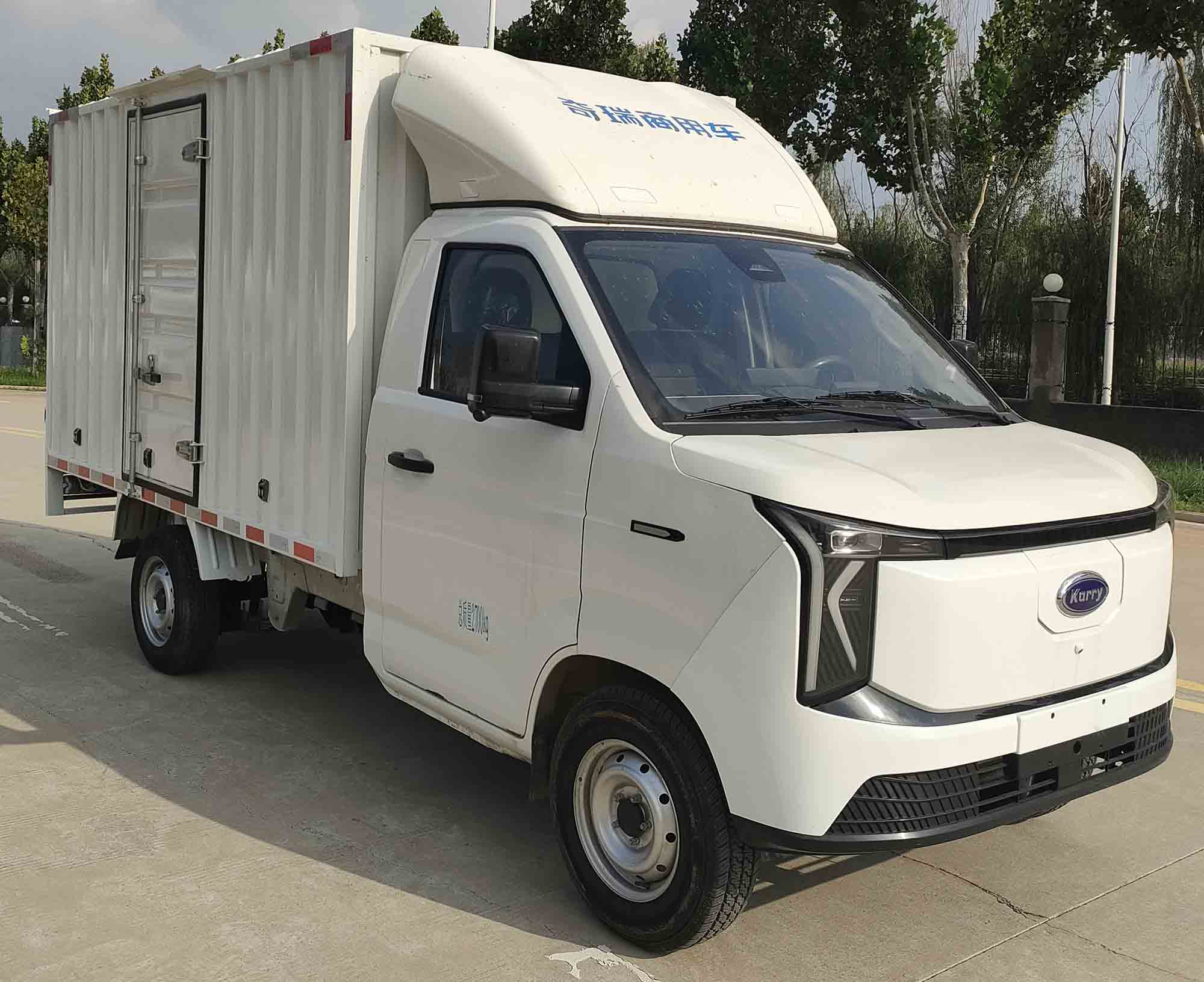 開瑞牌SQR5035XXYBEVH80純電動廂式貨車