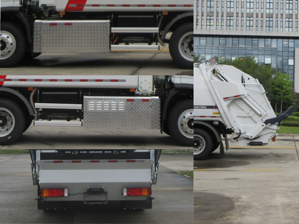 福龍馬牌FLM5120ZYSDTBEVK純電動壓縮式垃圾車公告圖片