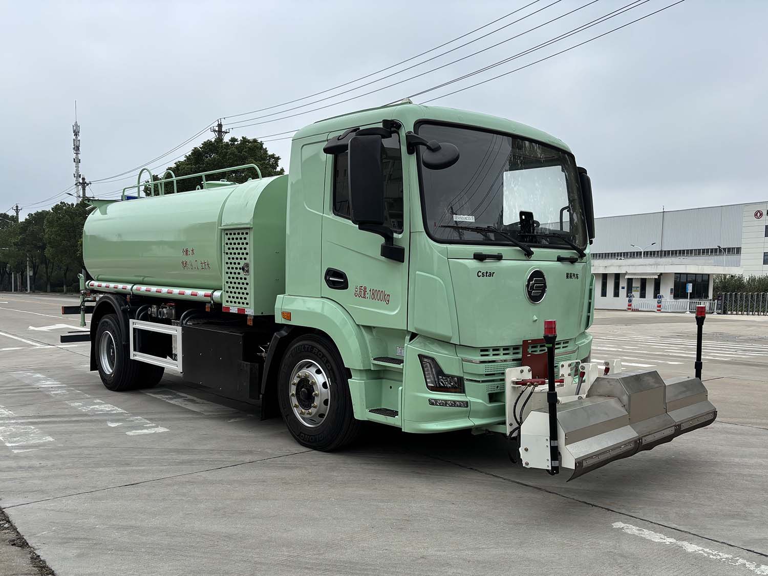 舜德牌SDS5180GQXBEV6純電動清洗車