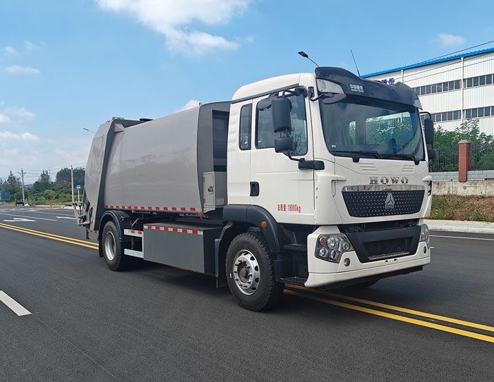 斯太隆牌HZH5187ZYSZZBEVLH純電動(dòng)壓縮式垃圾車