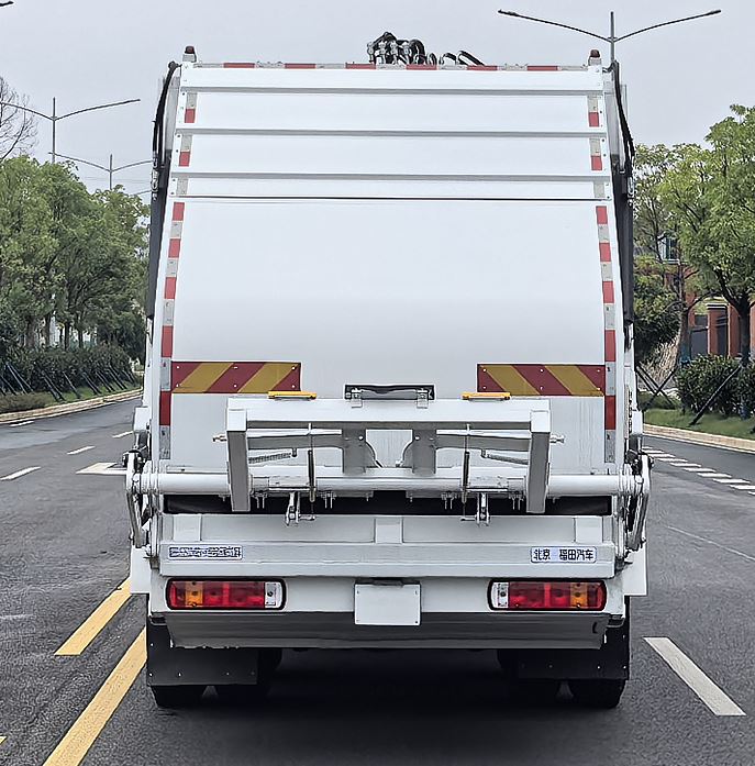 福田牌BJ5250ZYSEV-H1純電動(dòng)壓縮式垃圾車公告圖片
