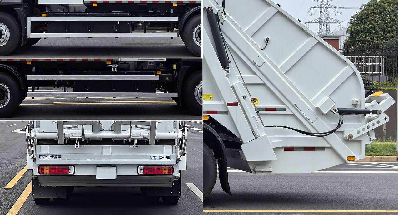 福田牌BJ5250ZYSEV-H1純電動(dòng)壓縮式垃圾車公告圖片