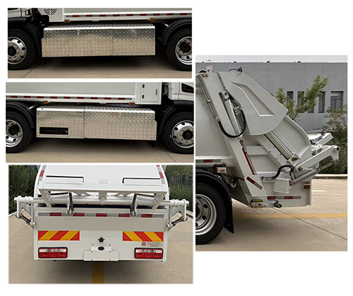 中國中車牌TEG5121ZYSAZCBEV1純電動壓縮式垃圾車公告圖片