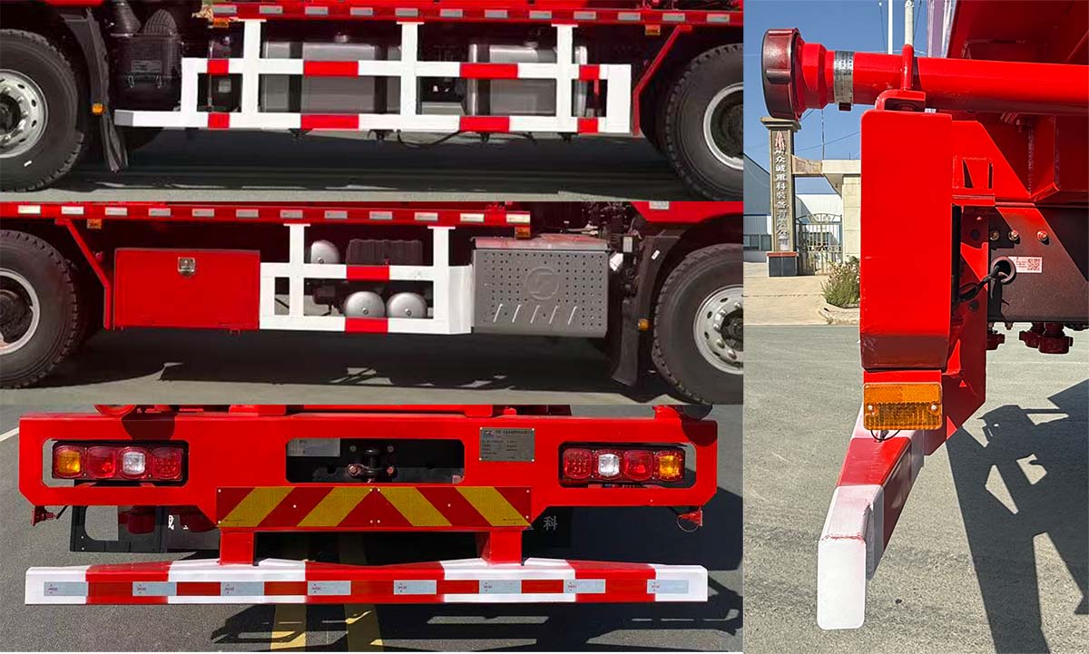 眾誠(chéng)重科牌ZCT5231TYL壓裂車(chē)公告圖片