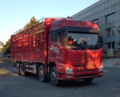 解放牌CA5310CCYP25K2L7T4E6A80倉柵式運(yùn)輸車