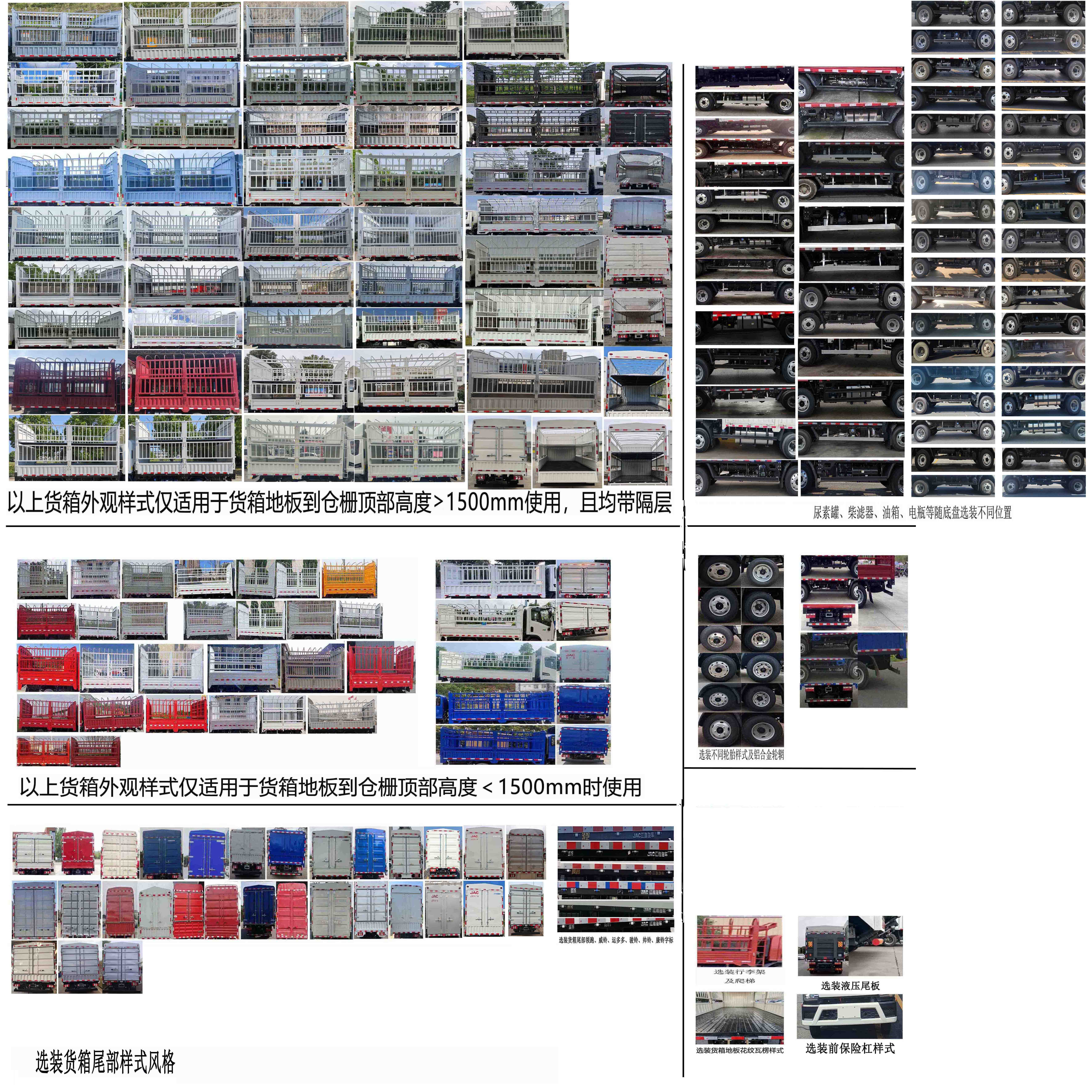 倉(cāng)柵式運(yùn)輸車圖片