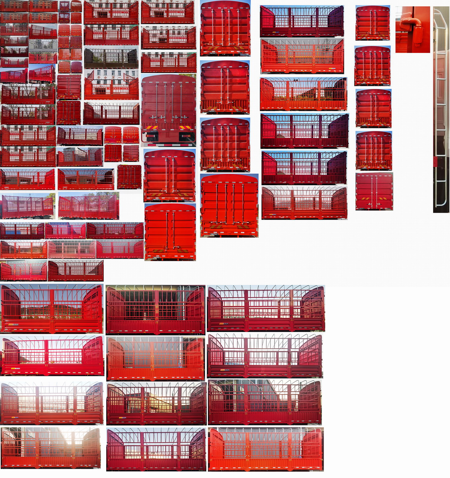 東風(fēng)牌DFH5180CCYEX7倉柵式運(yùn)輸車公告圖片